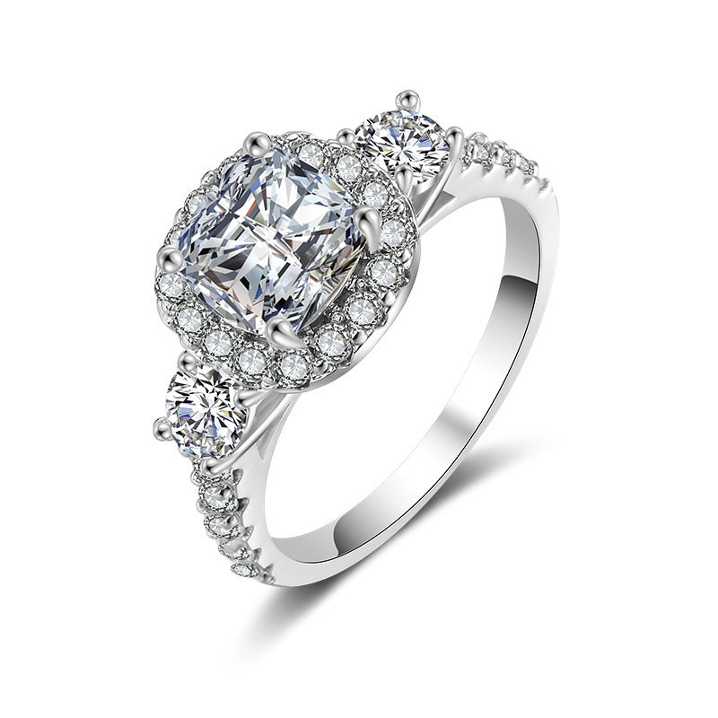 Jawharah" Ring – The Crowned Gem by Zaaynaa