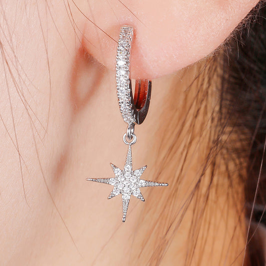 "Najma & Qamar" Earrings – Celestial Whispers by Zaaynaa