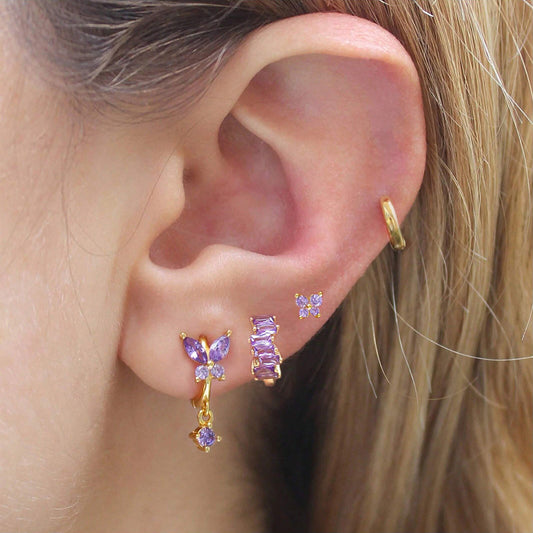 "Farasha" Earring Set – Dancing Light by Zaaynaa